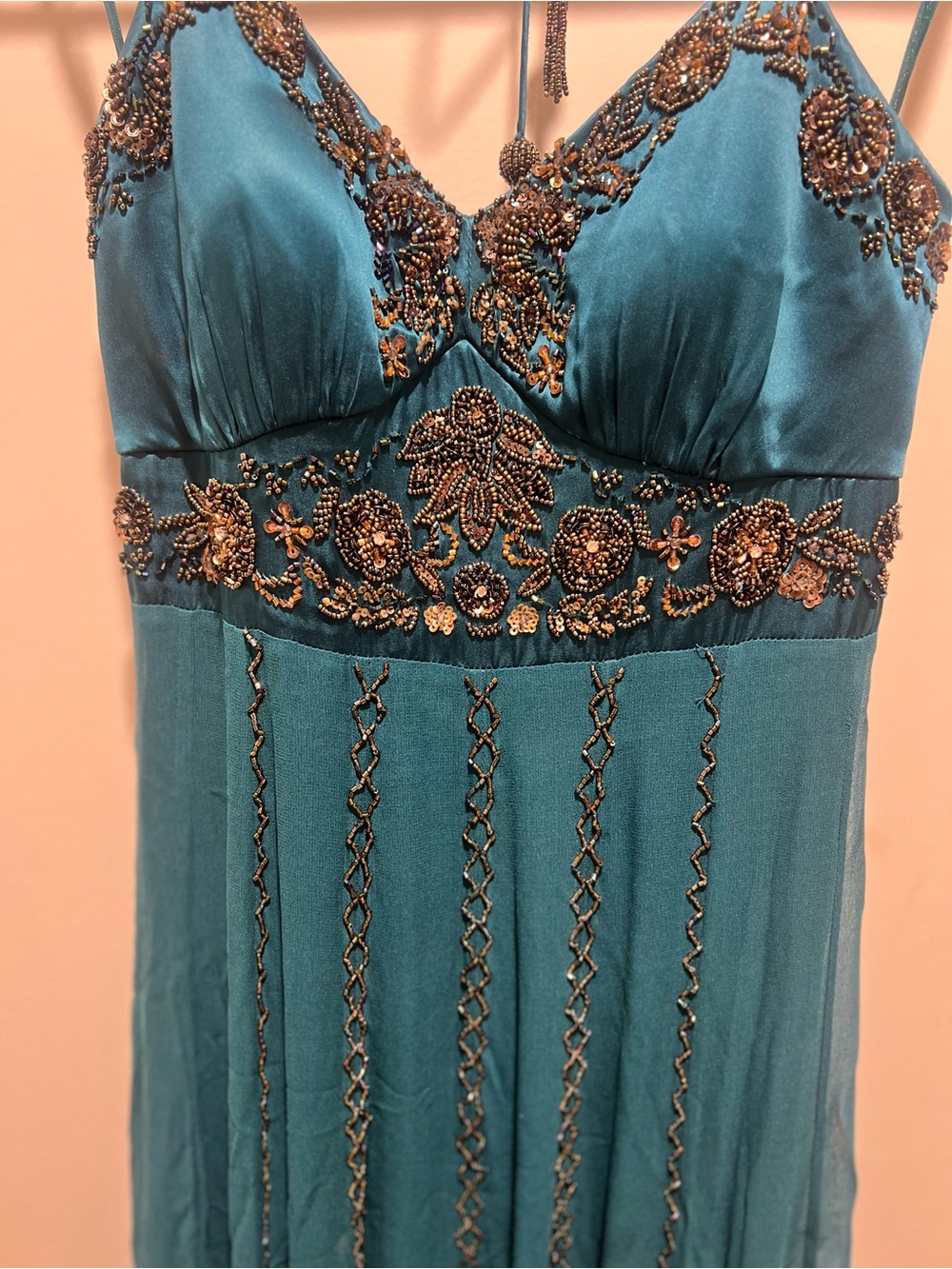 Sue Wong Magical Silk Beaded Gown